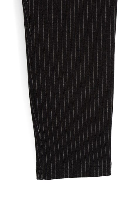 BOYS’ GREY PINSTRIPE JOGGERS 6