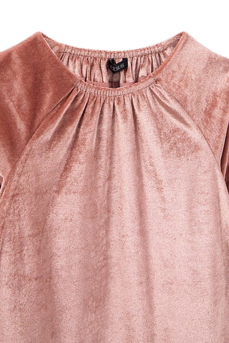 GIRLS’ ROSEWOOD PANNE VELVET DRESS 3