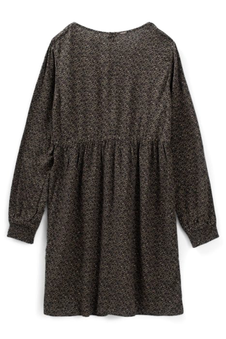 GIRLS’ KHAKI LEOPARD PRINT LENZING™ ECOVERO™ DRESS 2