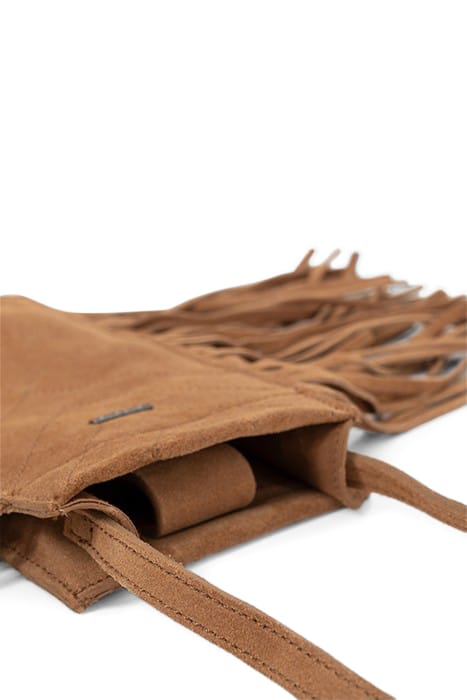 GIRLS’ CAMEL FRINGED SMARTPHONE BAG 5