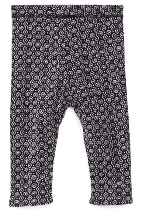 BABY GIRLS’ ROCK PRINT/BLACK REVERSIBLE LEGGINGS 2