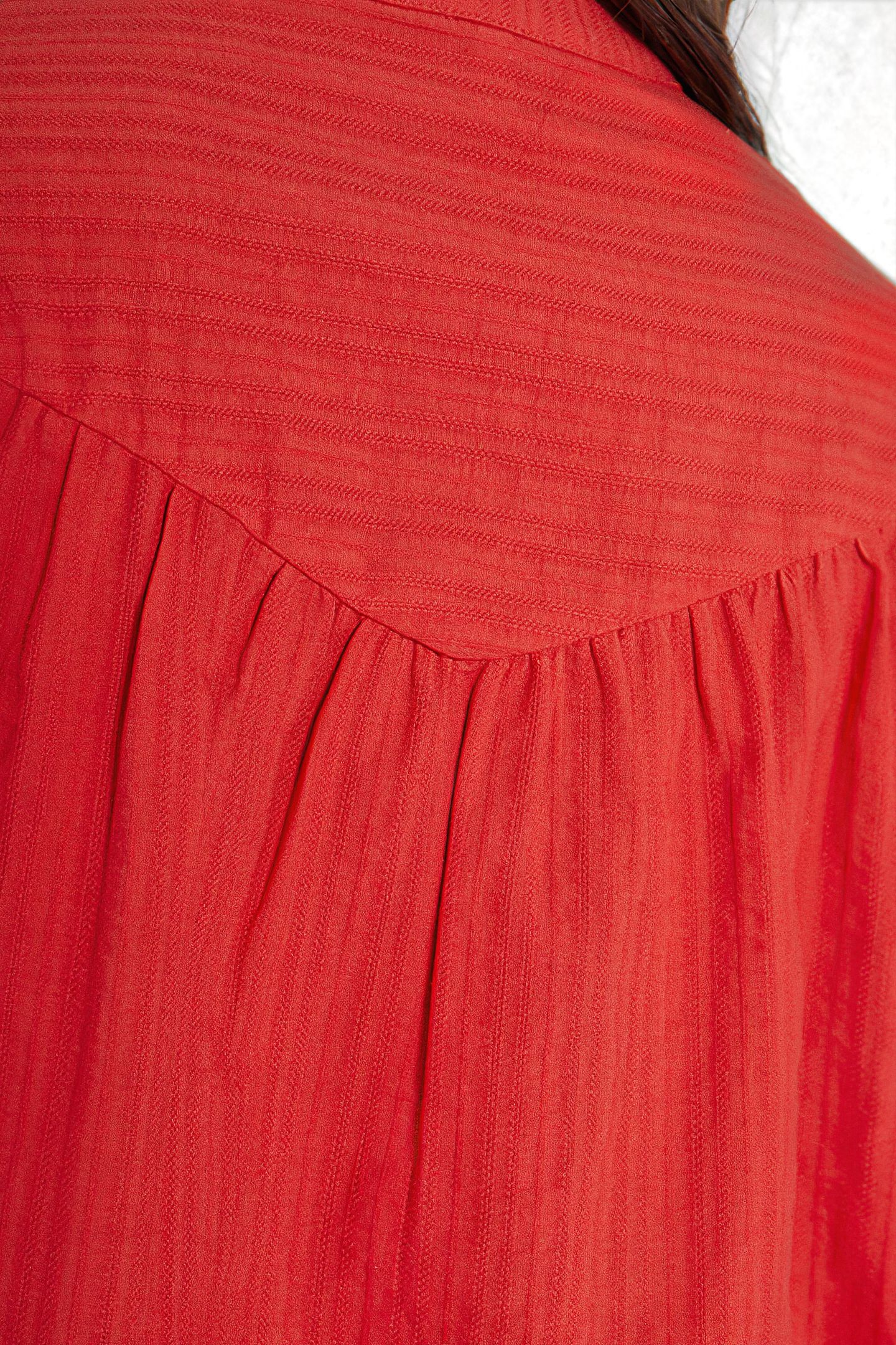 WINTER CRIMSON BLOUSE WITH RAGLAN SLEEVES 5