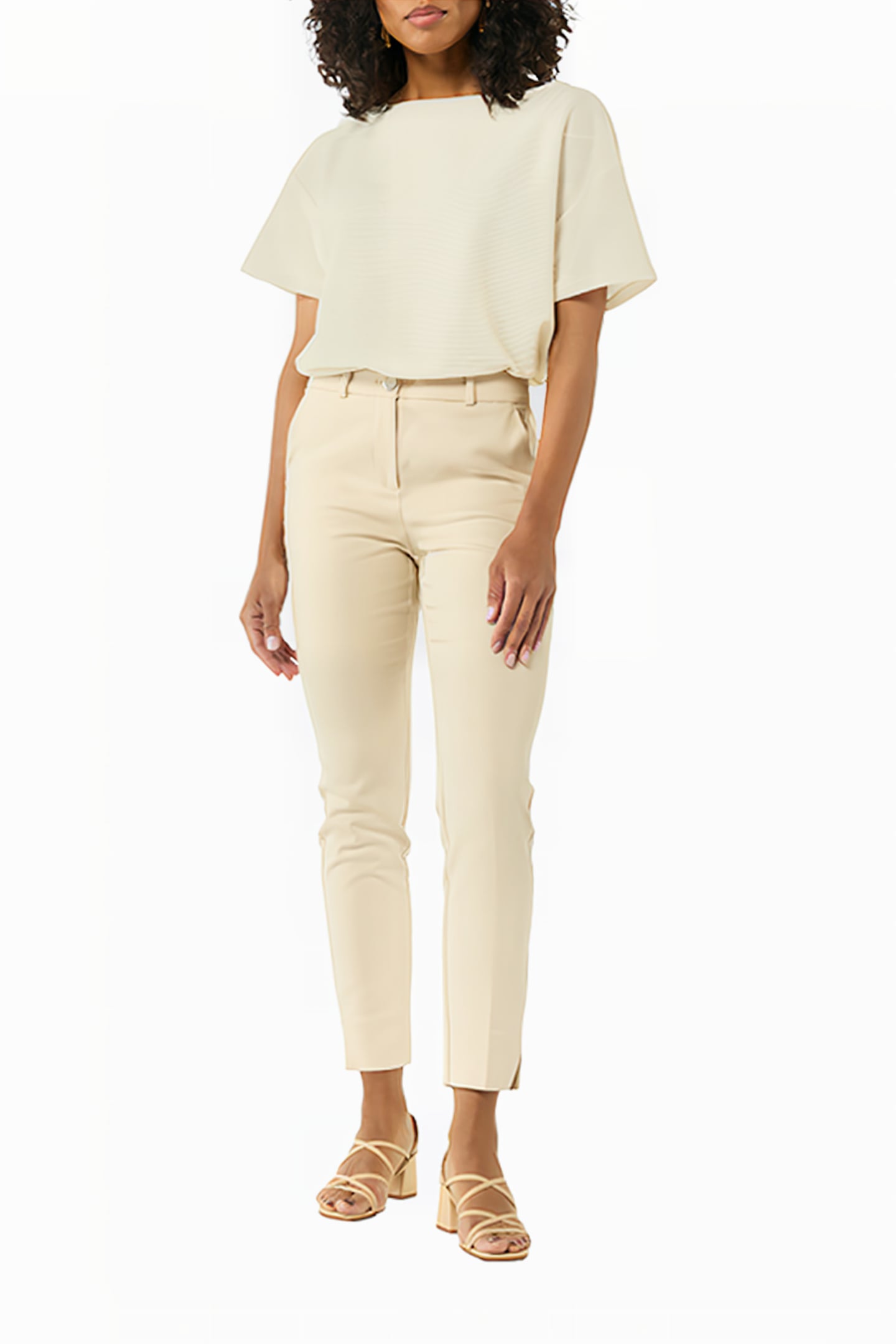COMMA T-SHIRTS BROWN 2