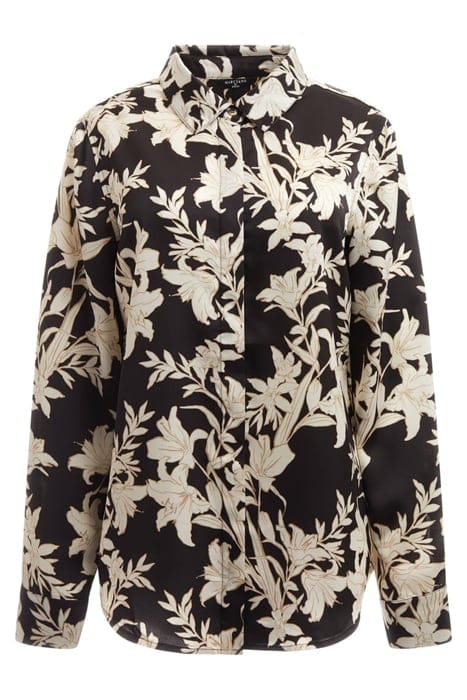 MARCIANO BY GUESS THE ICON BLOUSE PRINT SUNBURST BLACK BUTTO 4