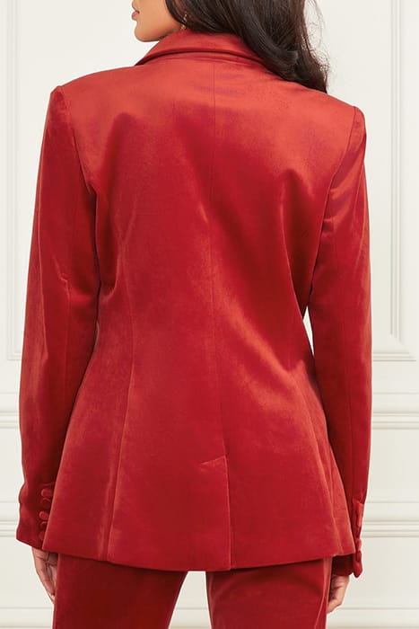 MARCIANO BY GUESS LILLI BLAZER LACQUER RED 2