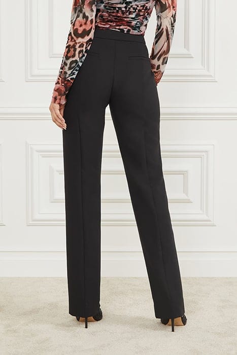MARCIANO BY GUESS SALLY PANT NEW JET BLACK STRAIGHT 2