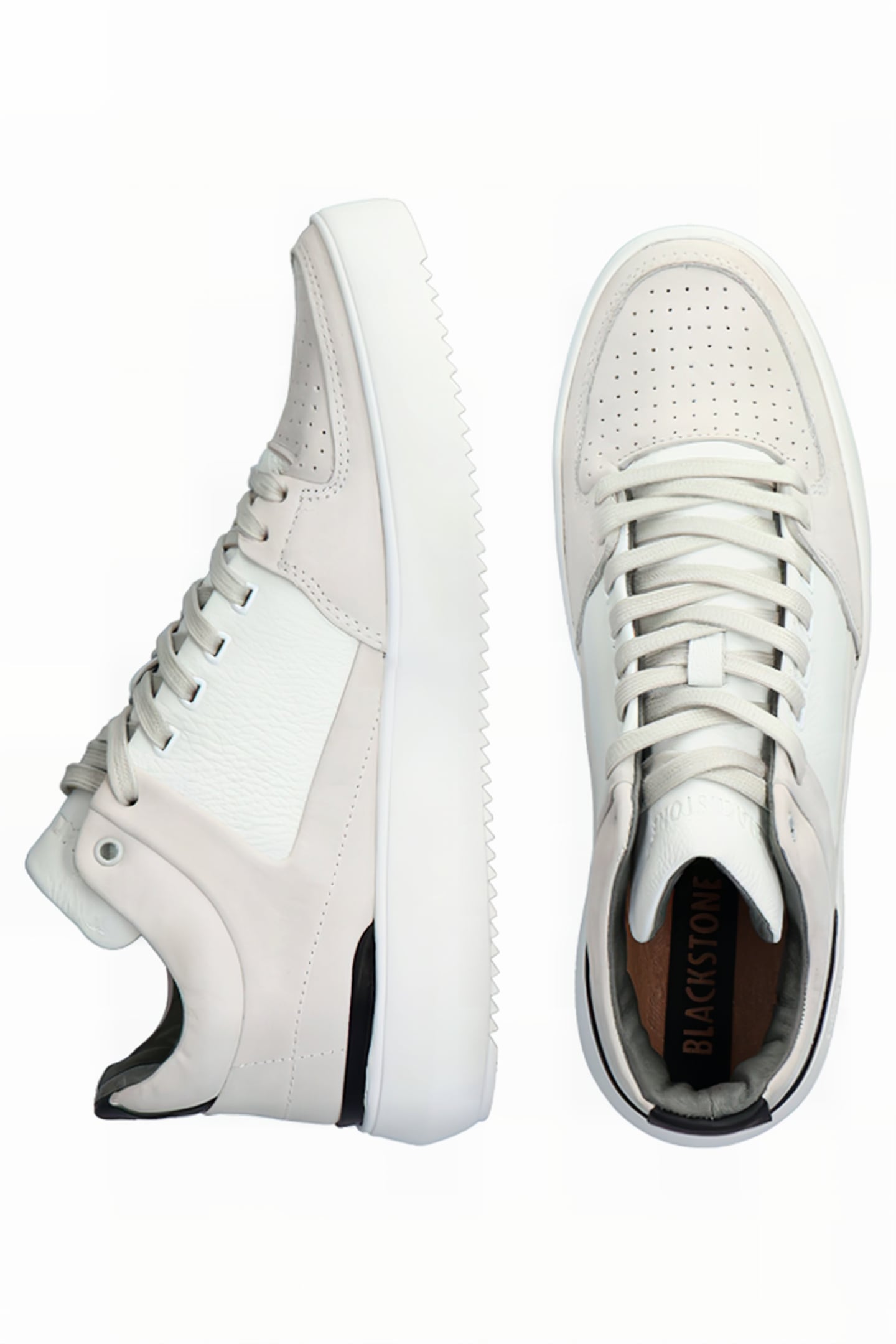 BLACKSTONE - BRYSON - YG18 WHITE - SNEAKER (MID) 3