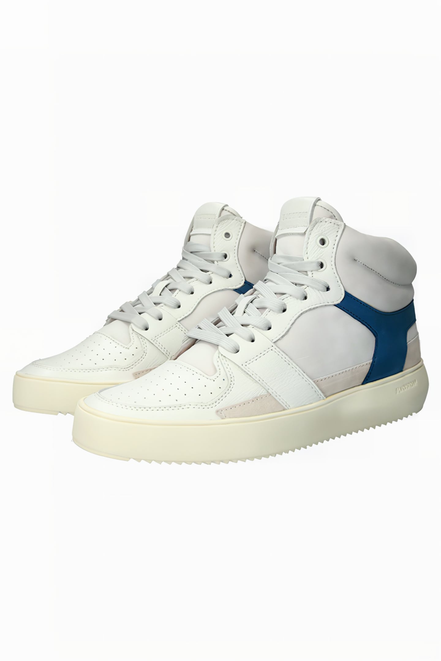BLACKSTONE - DWAYNE - YG02 OFF WHITE BLUE ASHES - SNEAKER (H 2
