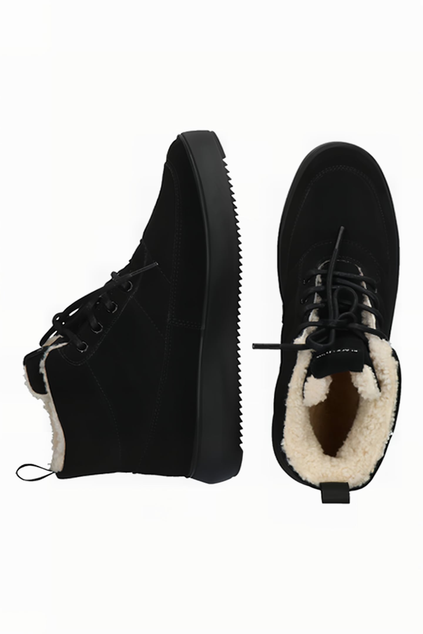 BLACKSTONE - LUSA - AL213 BLACK - SNEAKER (HIGH) 3