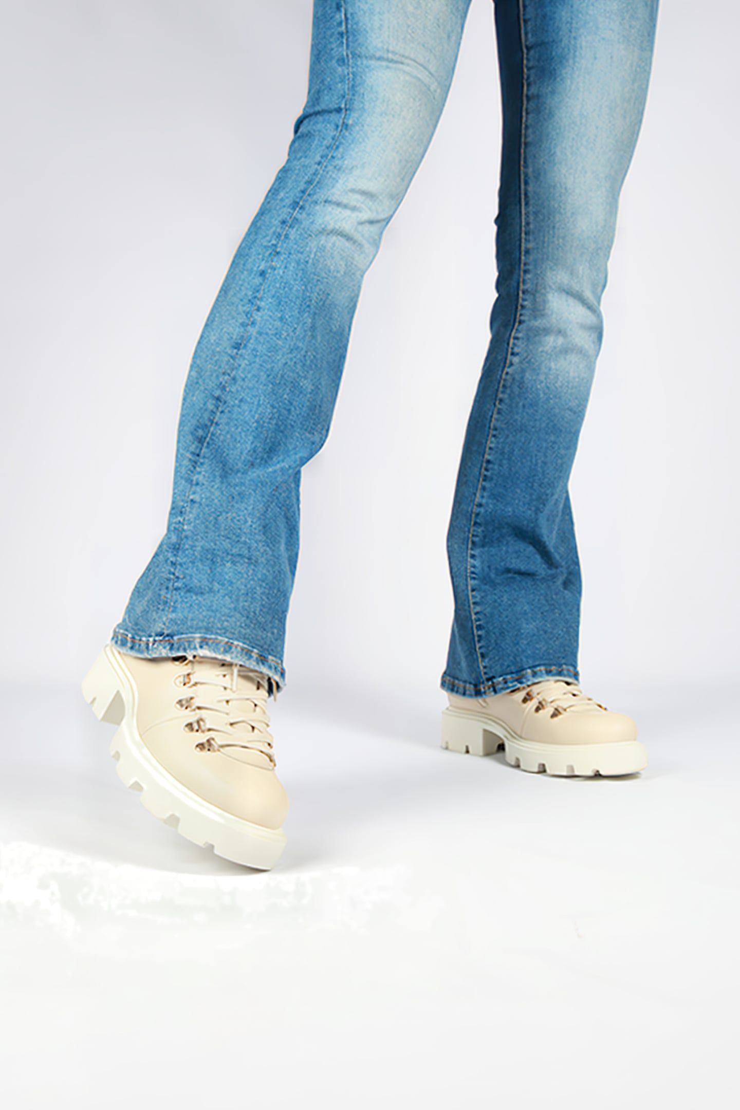 BLACKSTONE - GILA - AL400 ALMOND MILK - LACE-UPS 5