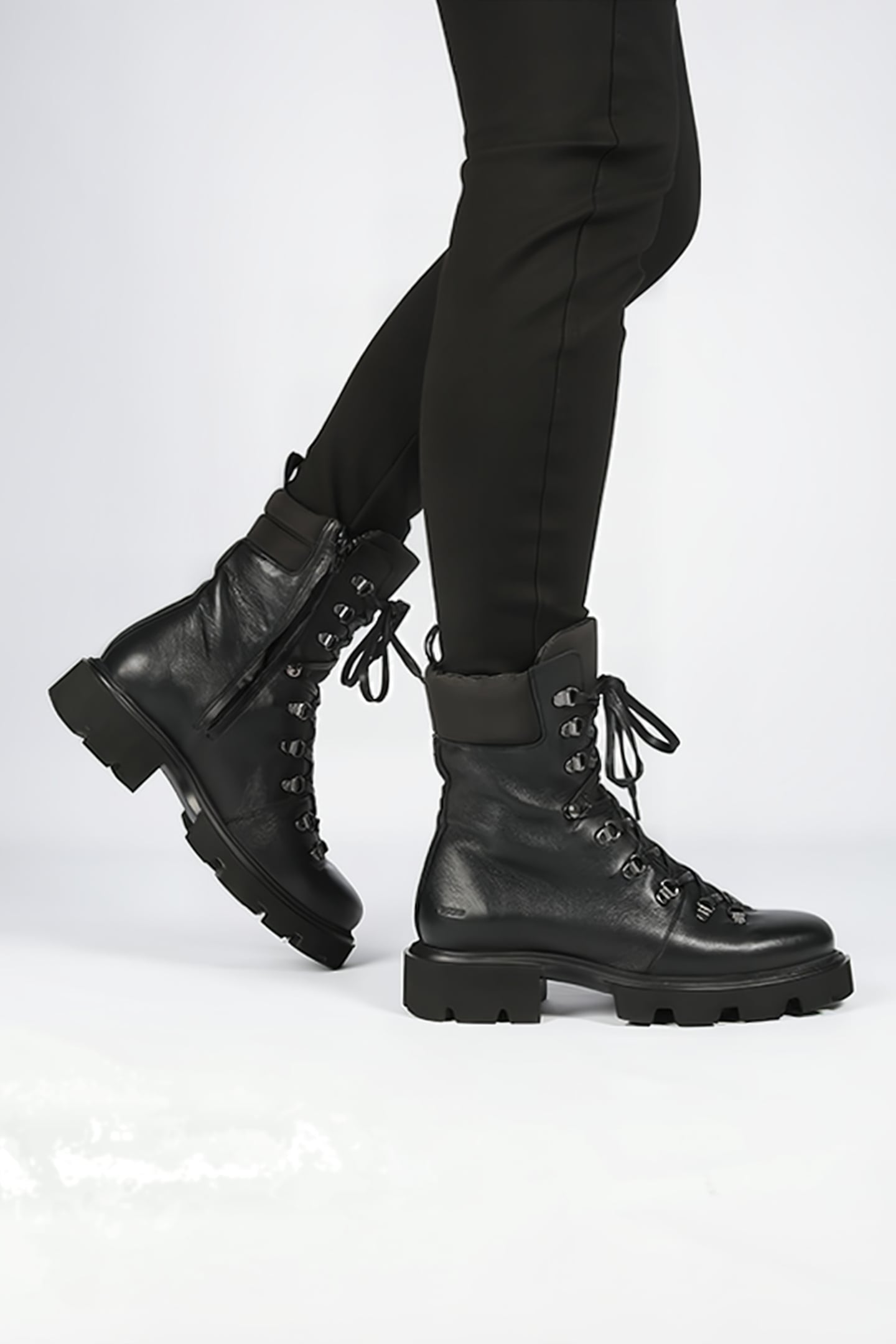 BLACKSTONE - BLAIRE - AL404 BLACK - LACE-UPS 3