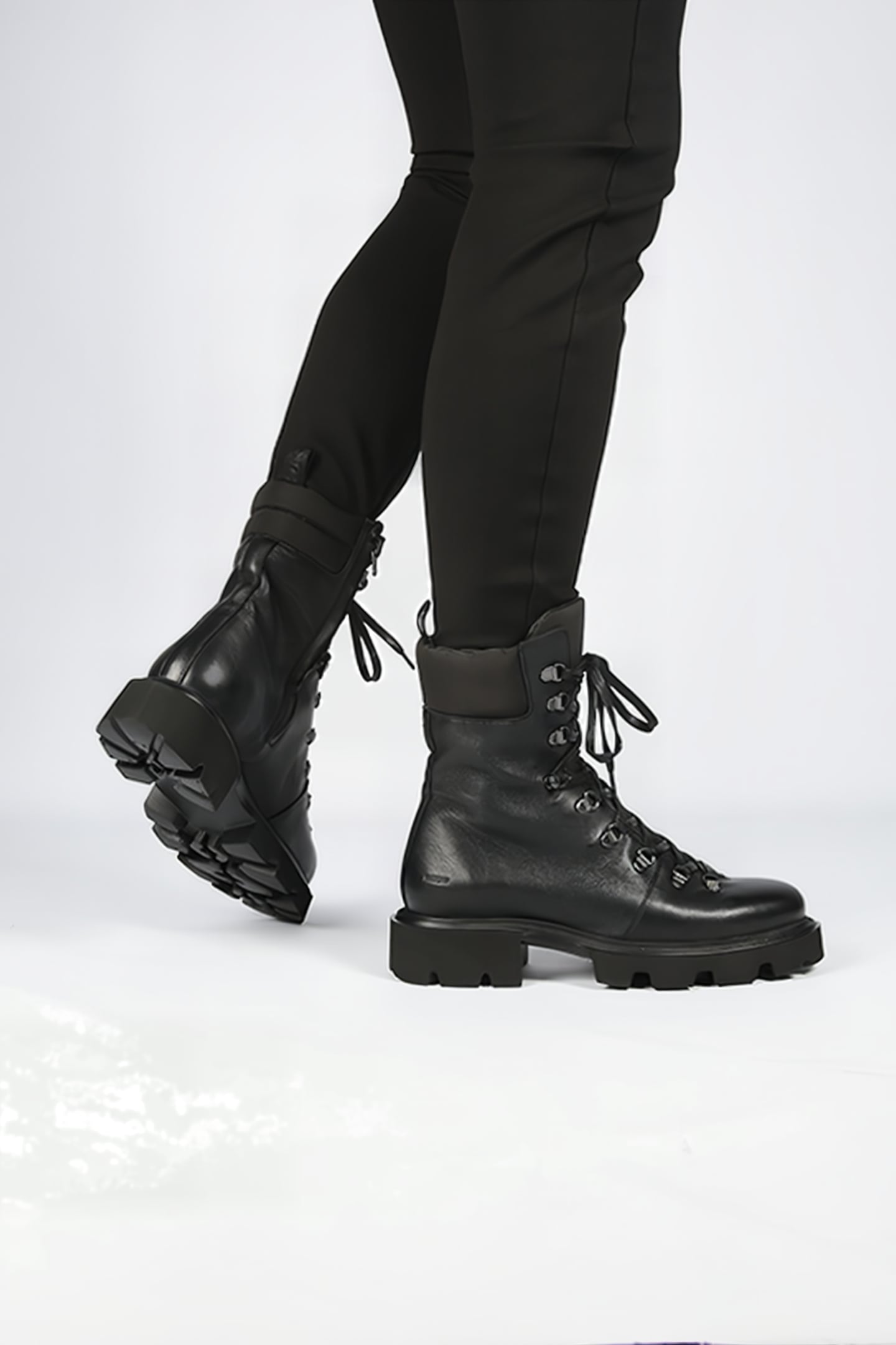 BLACKSTONE - BLAIRE - AL404 BLACK - LACE-UPS 4