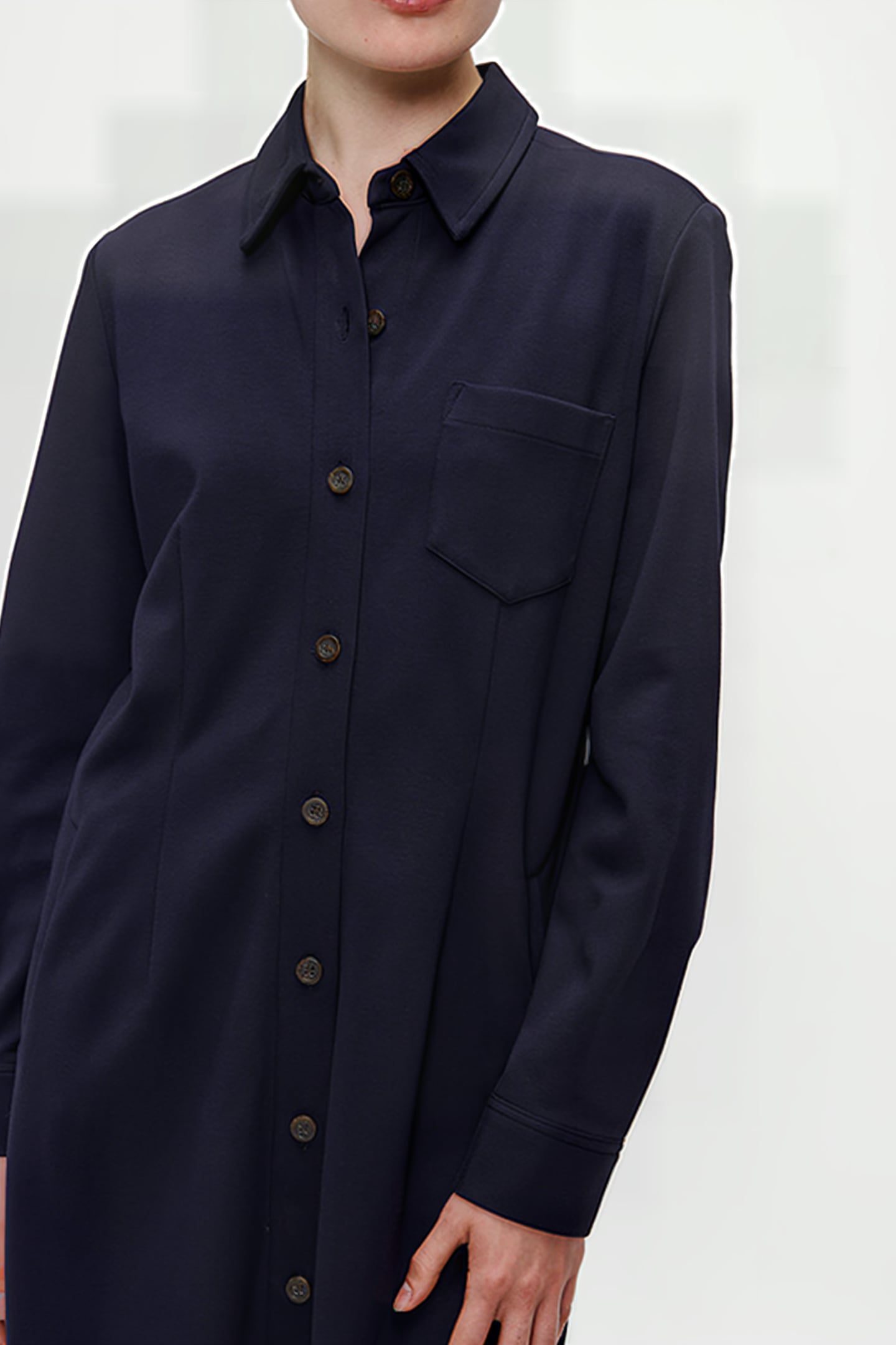ALTON SHIRT DRESS INK BLUE 5