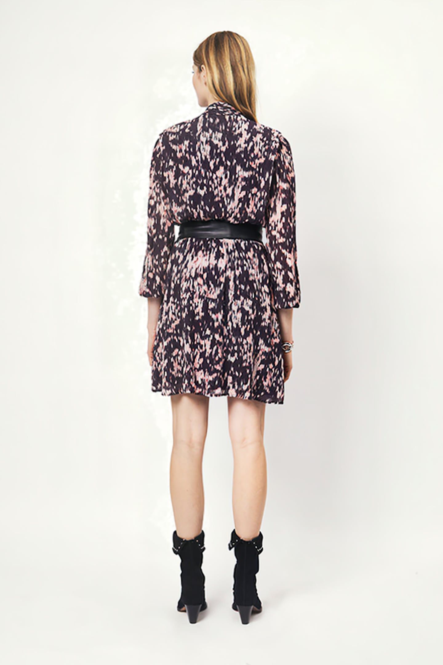 GUILIA PRINTED DRESS MULTICOLOUR 2
