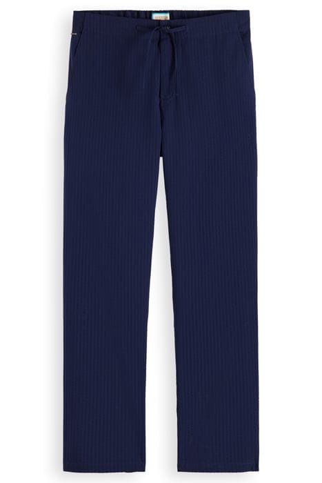FINCH - REGULAR TAPERED SEERSU NAVY BLUE 4