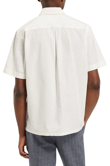 SOLID COTTON SHIRT BRIGHT WHITE 2