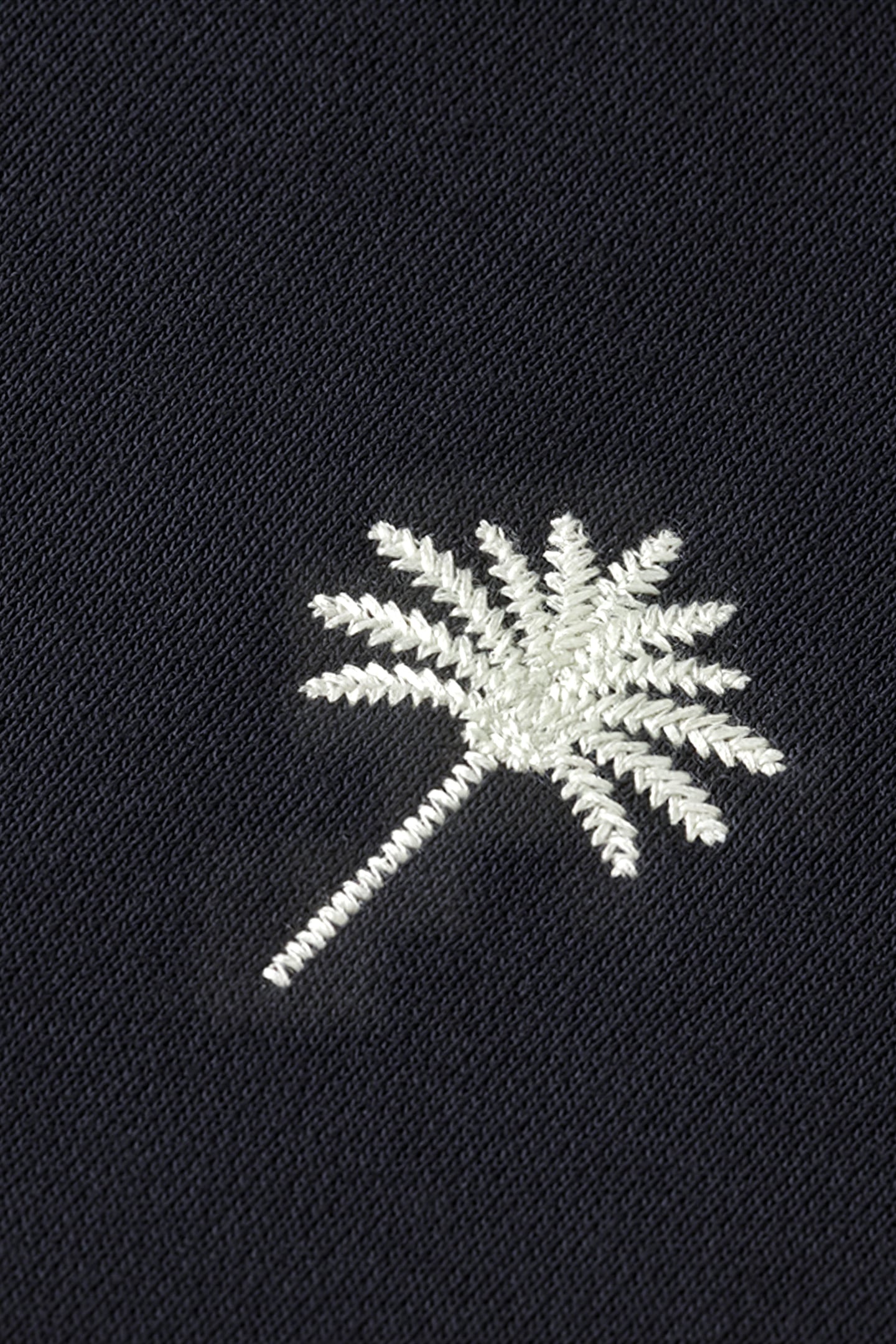 ALL-OVER EMBROIDERY SWEATSHIRT BLACK 3