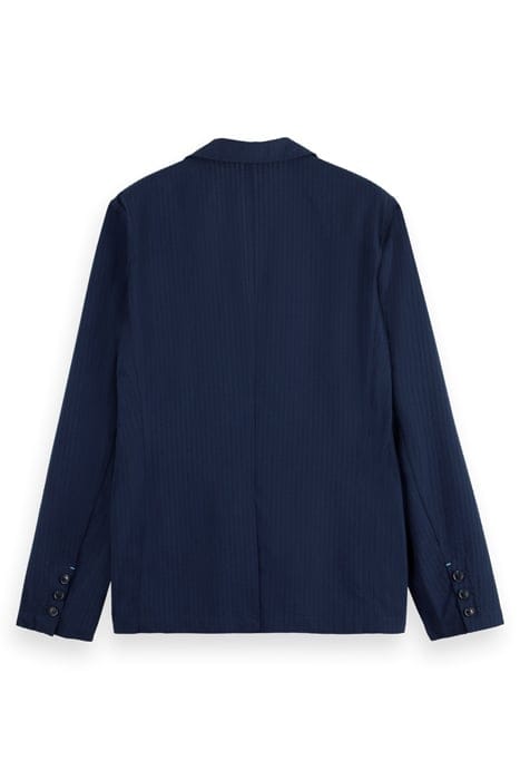 UNCONSTRUCTED SEERSUCKER BLAZE NAVY BLUE 4