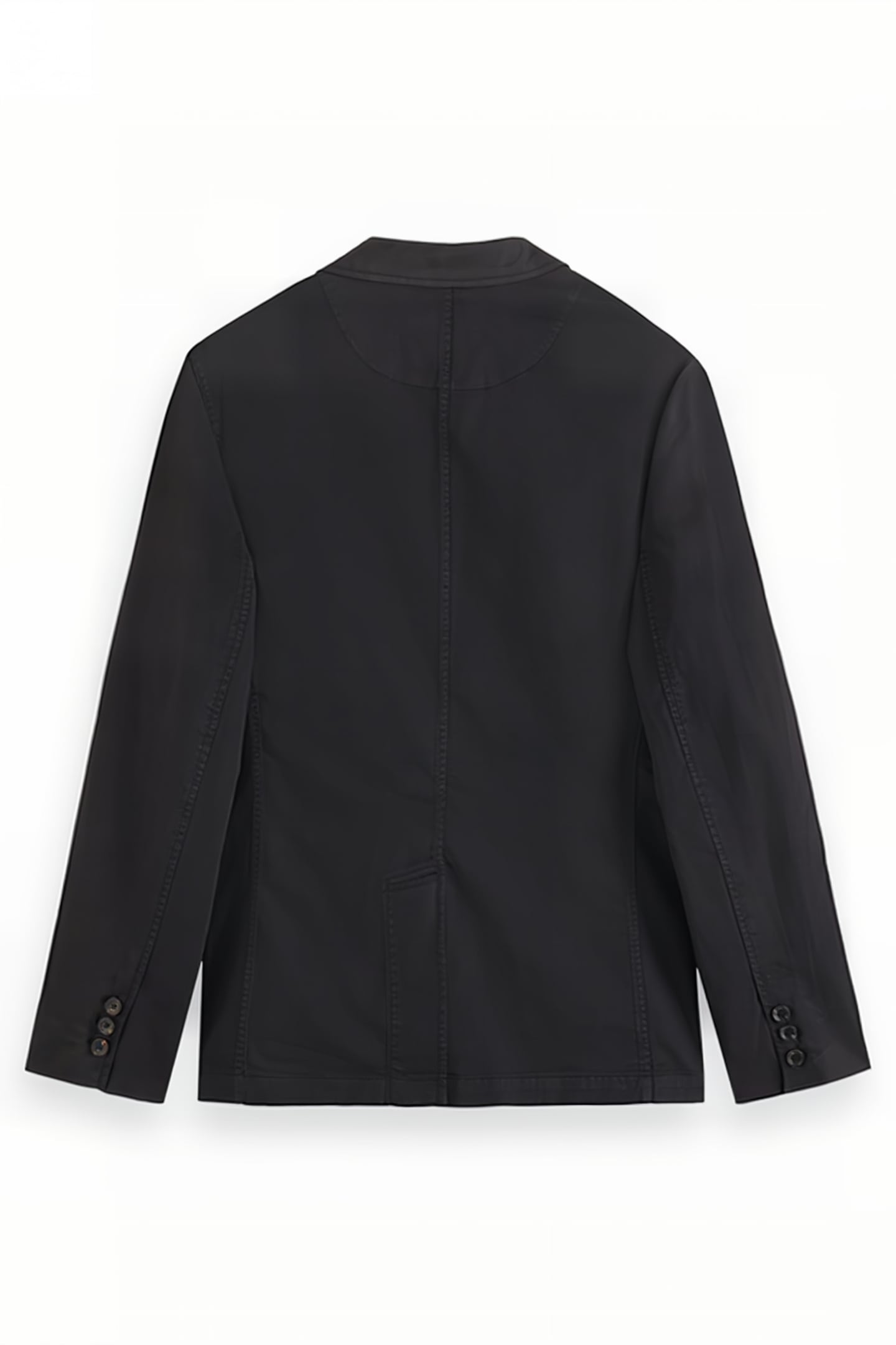 UNCONSTRUCTED GARMENT-DYED BLA BLACK 2