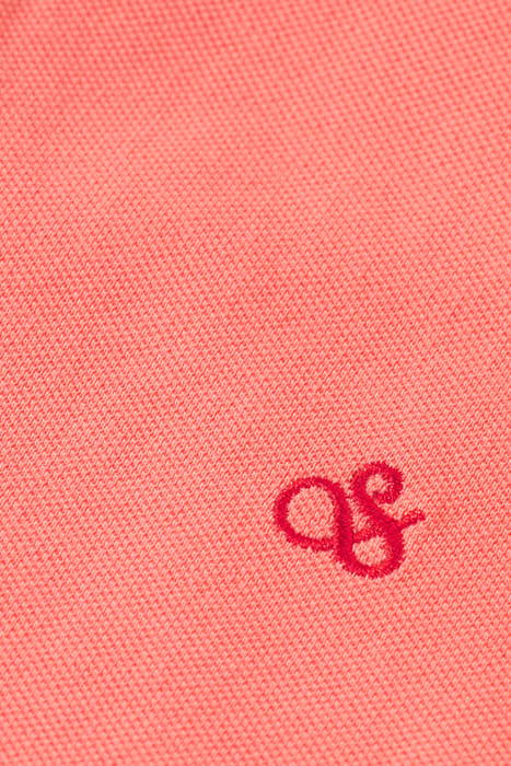 GARMENT DYED PIQUE POLO CORAL REEF 3