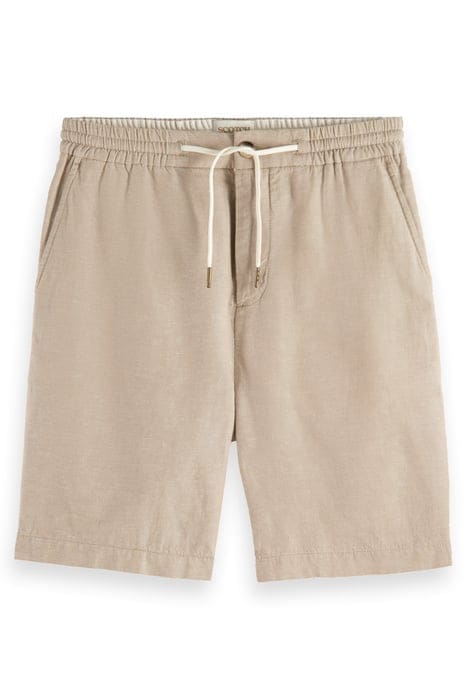 FAVE- COTTON/LINEN TWILL BERMU SEASTONE 4