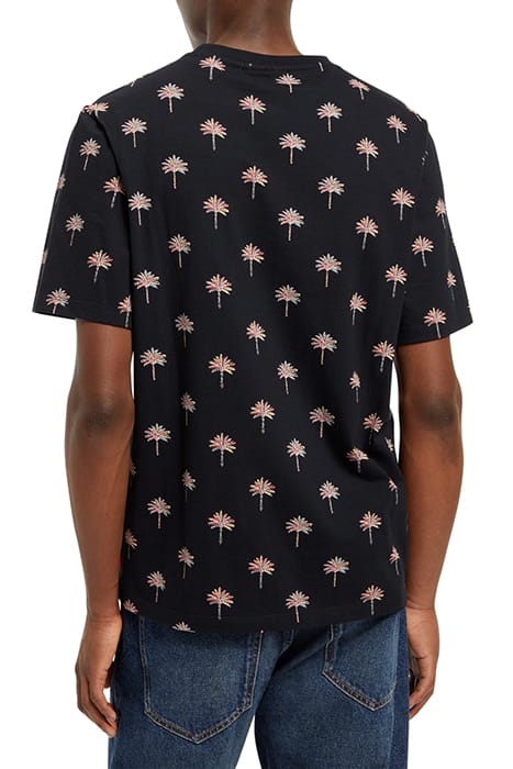 MINI AOP T-SHIRT BLACK 2