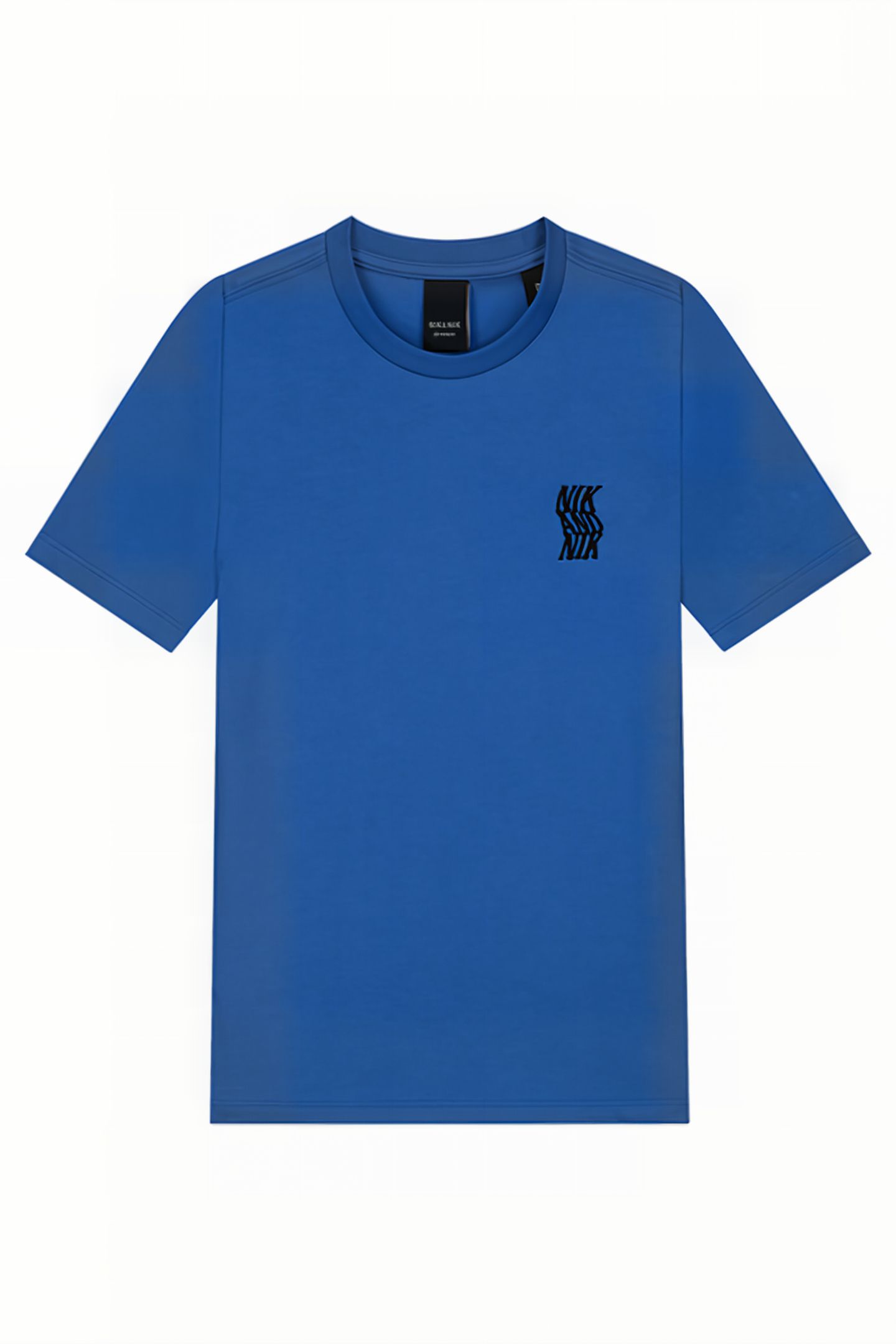 SWIRL LOGO T-SHIRT COBALT BLUE 1