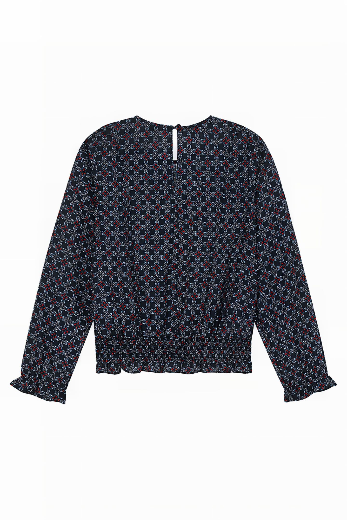 IRENE BLOUSE ROYAL BLUE 2