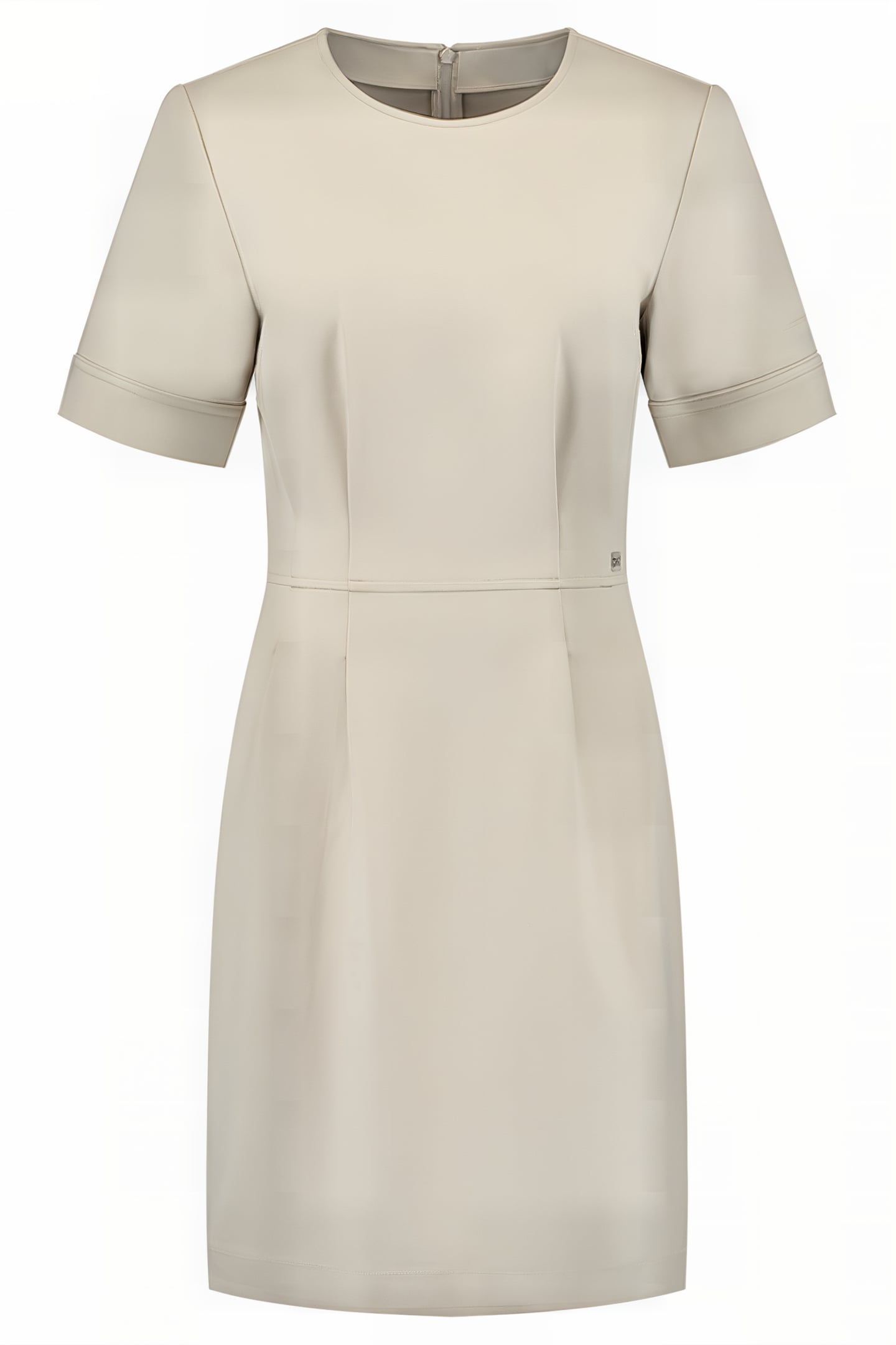 NOVA SHORT DRESS BEIGE 1