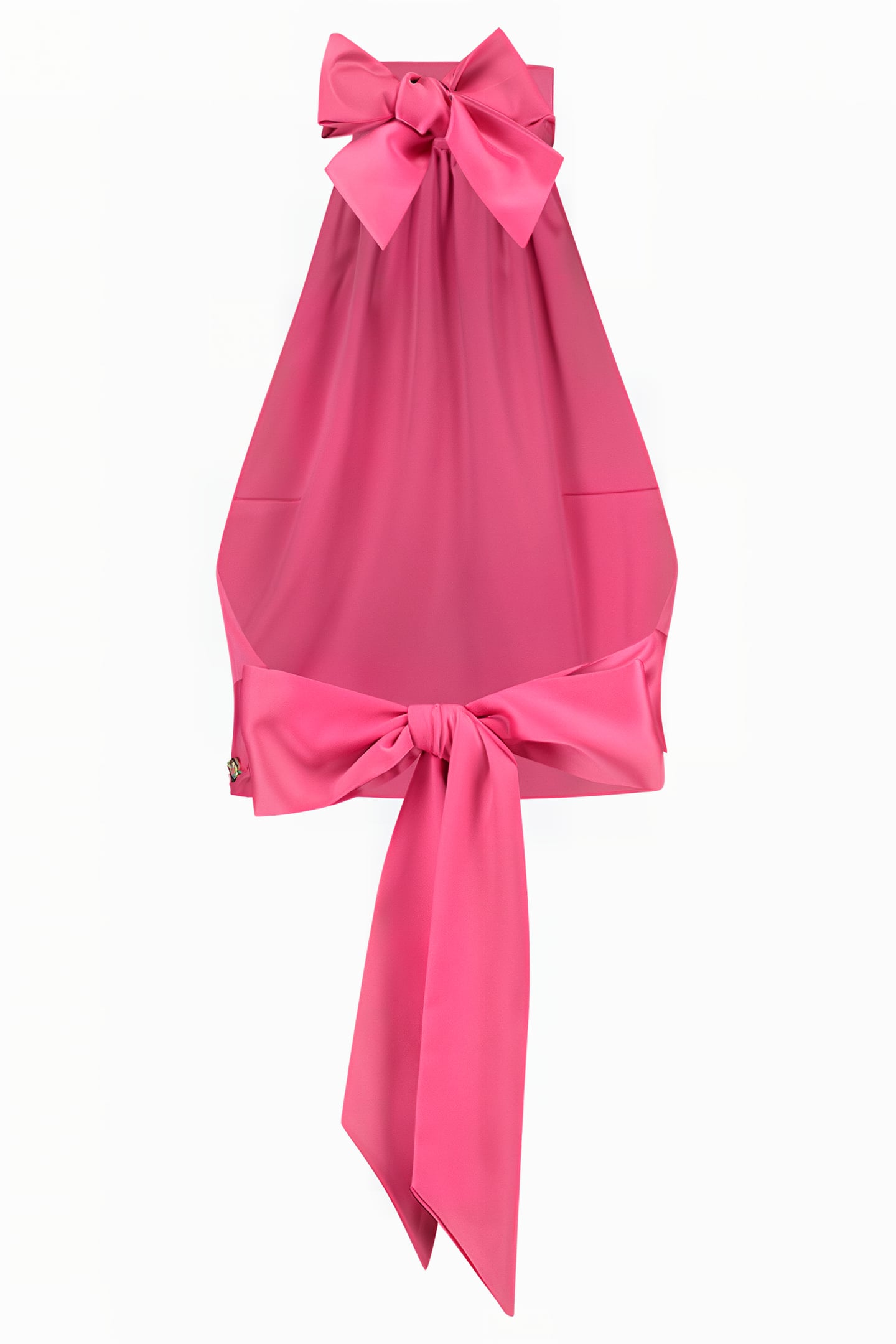 LOREN SATIN TOP CANDY PINK 2