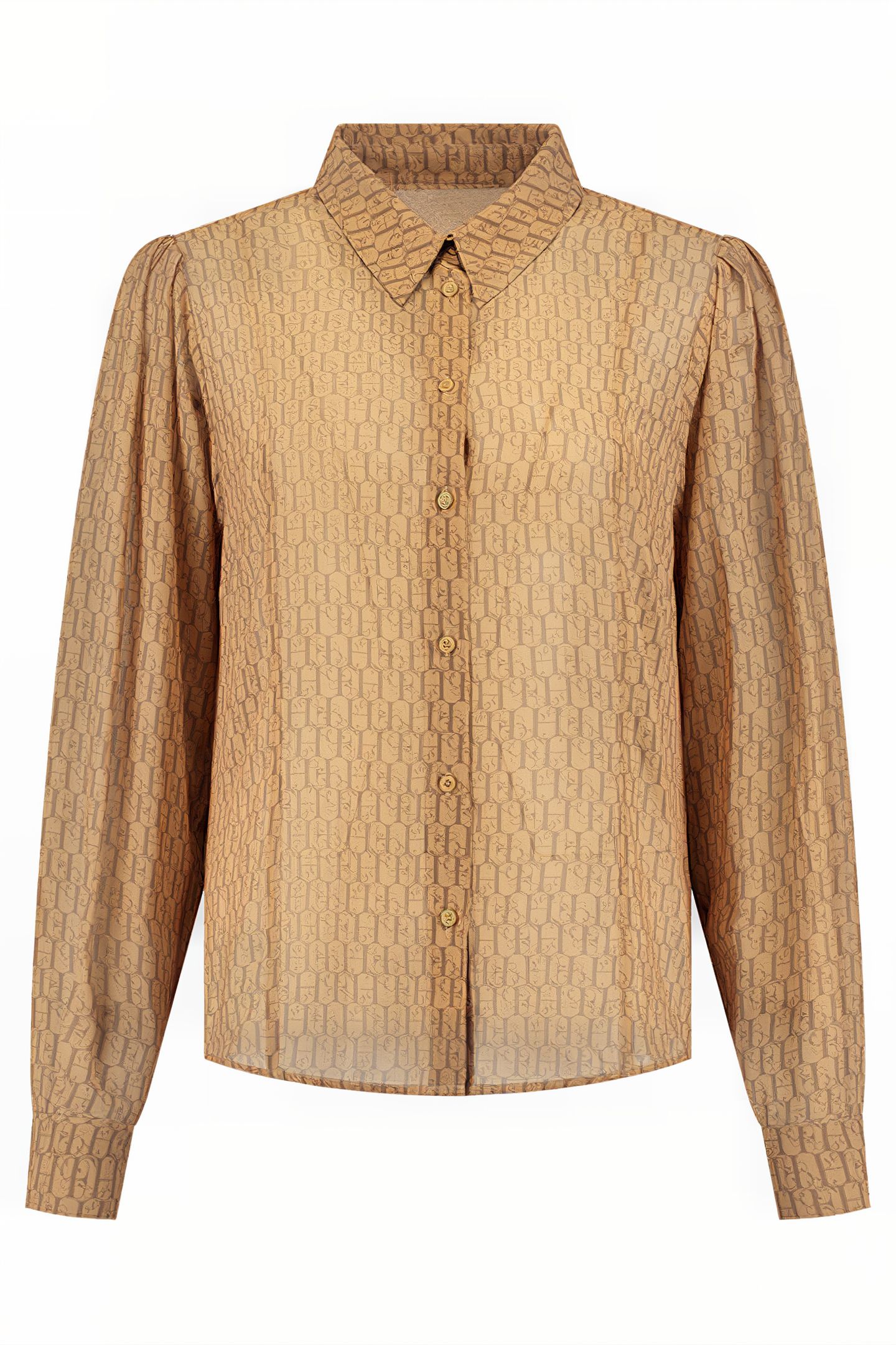 SIENNA BLOUSE CAMEL 1