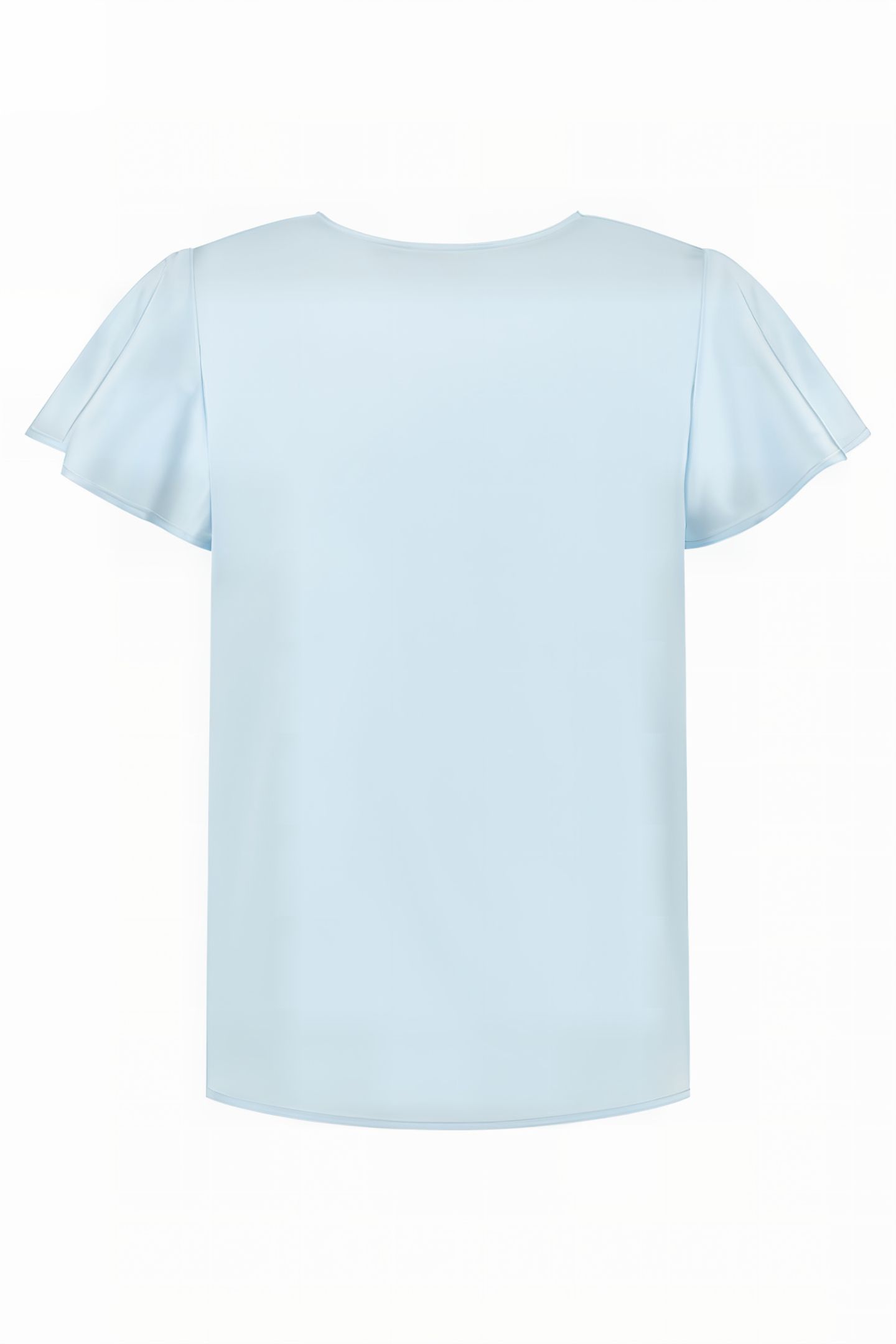 SERA SHORT SLEEVE TOP PEBBLE BLUE 2