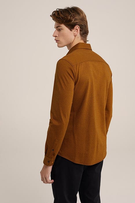 SHIRT OCHRE YELLOW 2