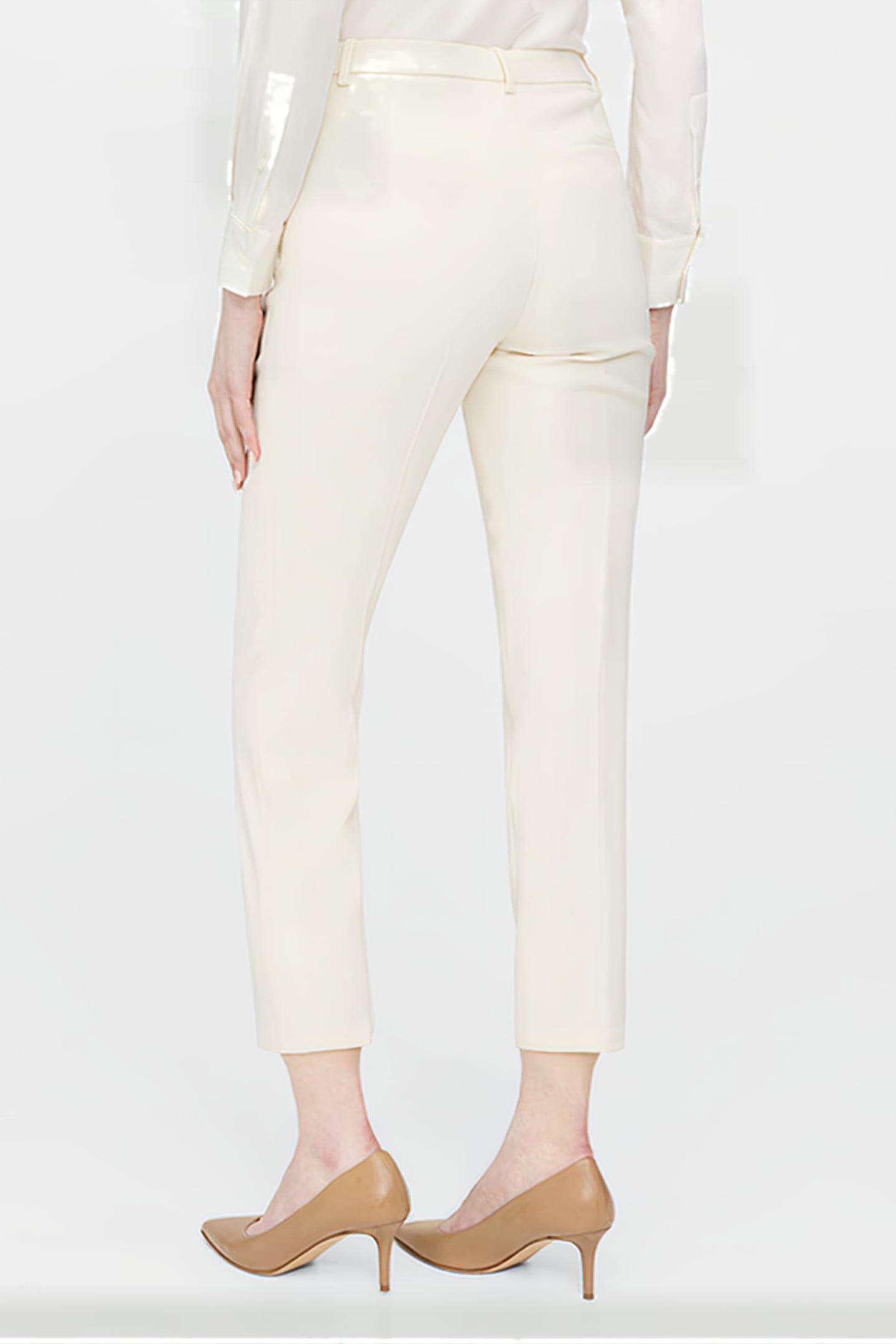 TREECA PANT IN ADMIRAL CREPE NEW RICE 2