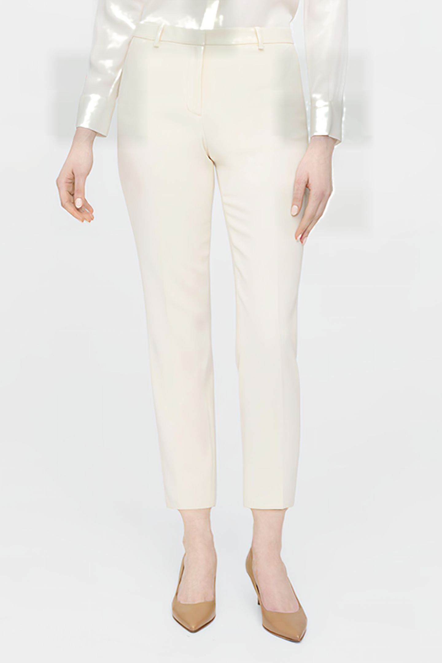TREECA PANT IN ADMIRAL CREPE NEW RICE 1