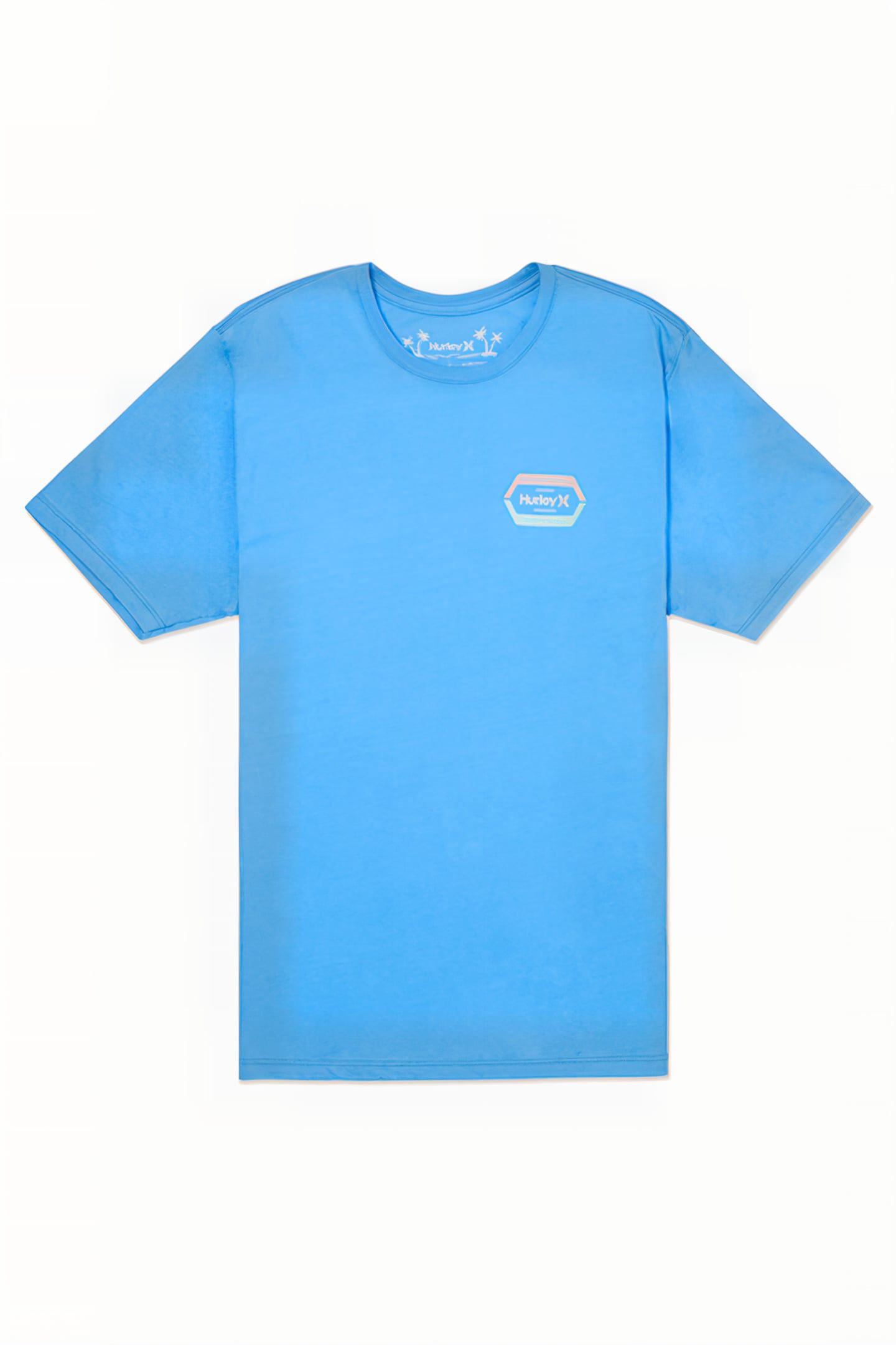 EVD SPLIT SHORT SLEEVE BLSBLUEHTR 1