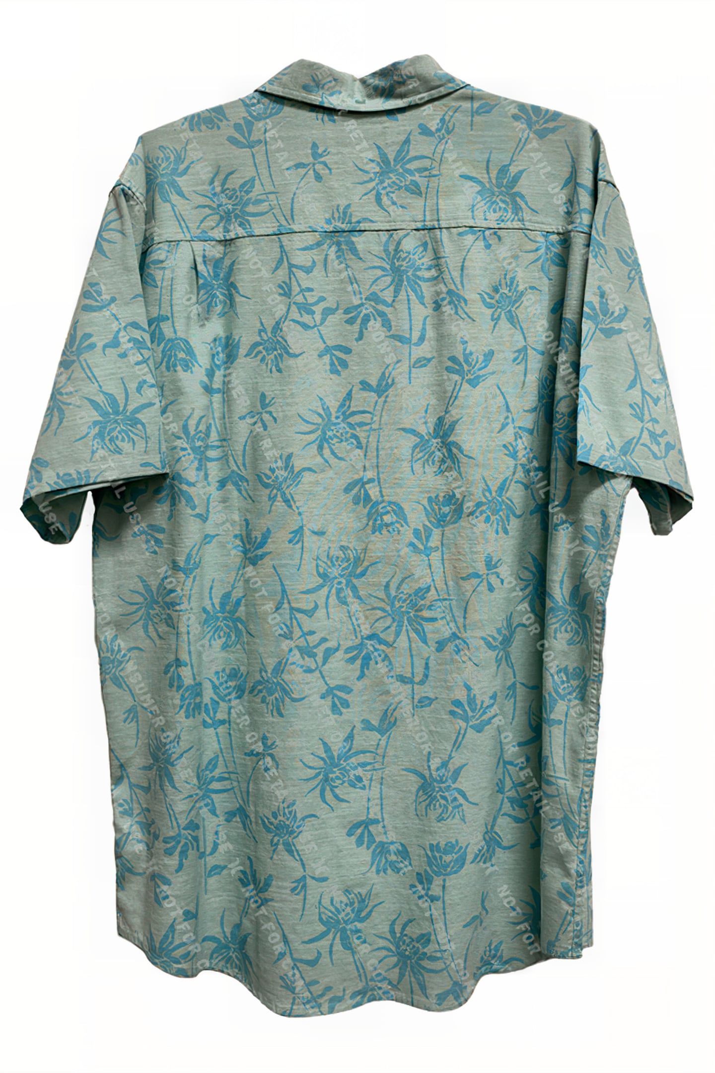 OAO STRETCH PRINT SHORT SLEEVE BLISS BLUE 2