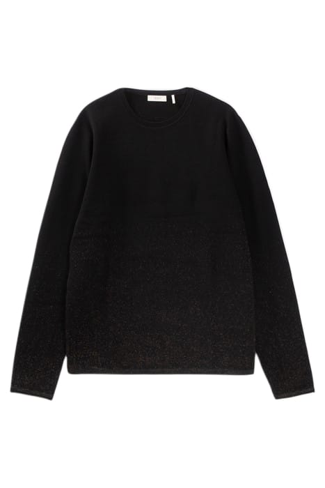 BLACK KNIT PURE EDITION SWEATER, GOLD LUREX BLACK 4
