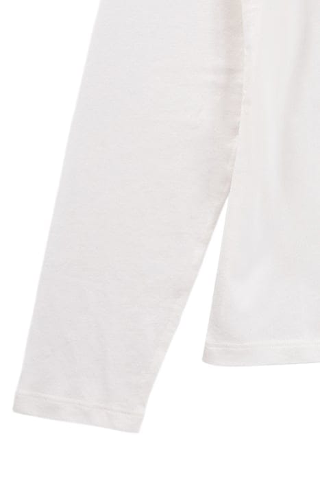 WHITE T-SHIRT WITH EMBROIDERED SLOGAN OFF-WHITE 6