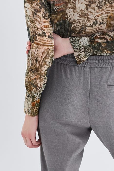 KHAKI LANDSCAPE PRINT BLOUSE KHAKI 7