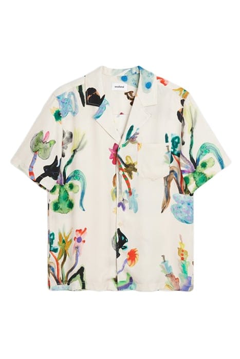 ORSON SHIRT GREEN AOP 1