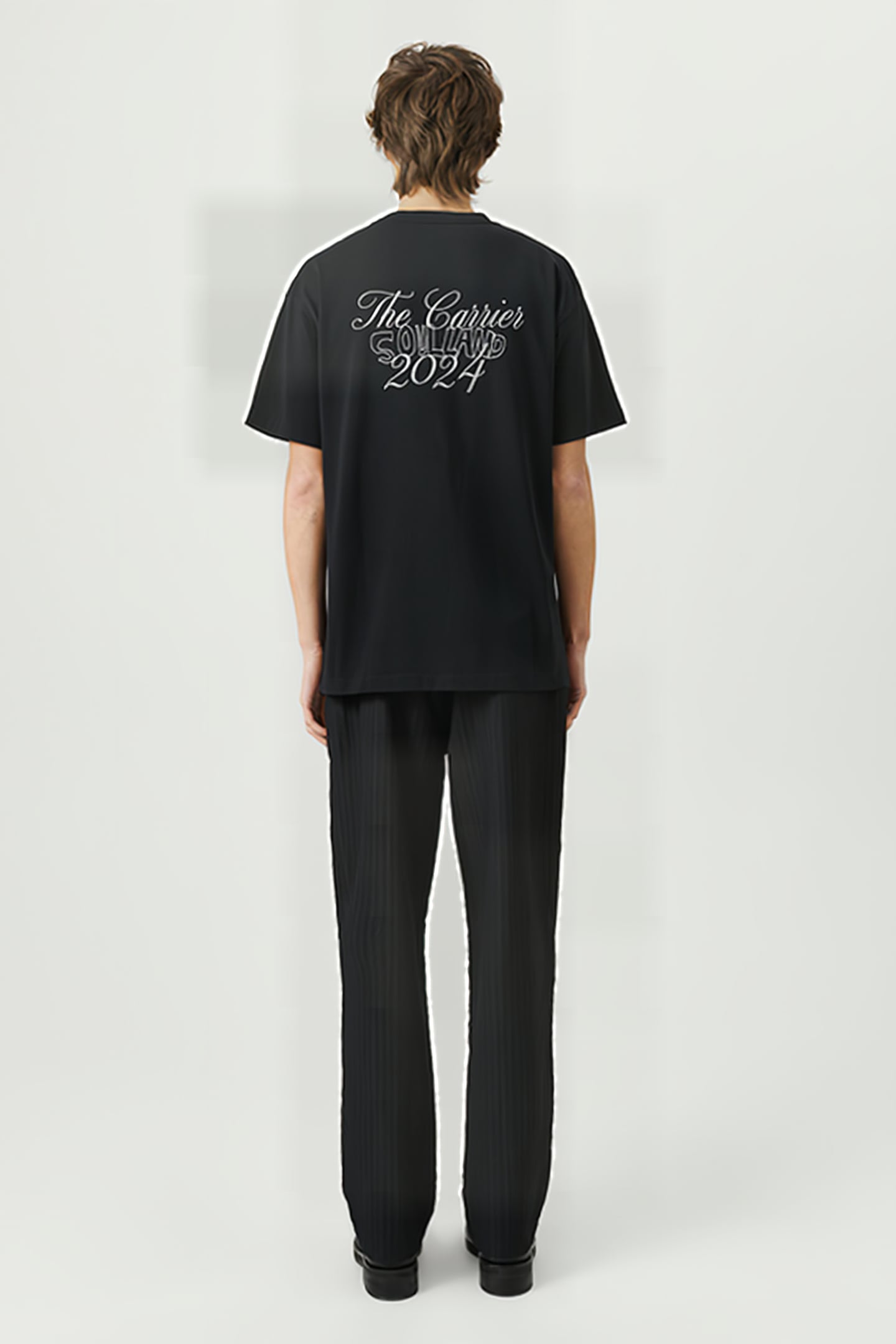 KAI PEACOCK T-SHIRT BLACK 2
