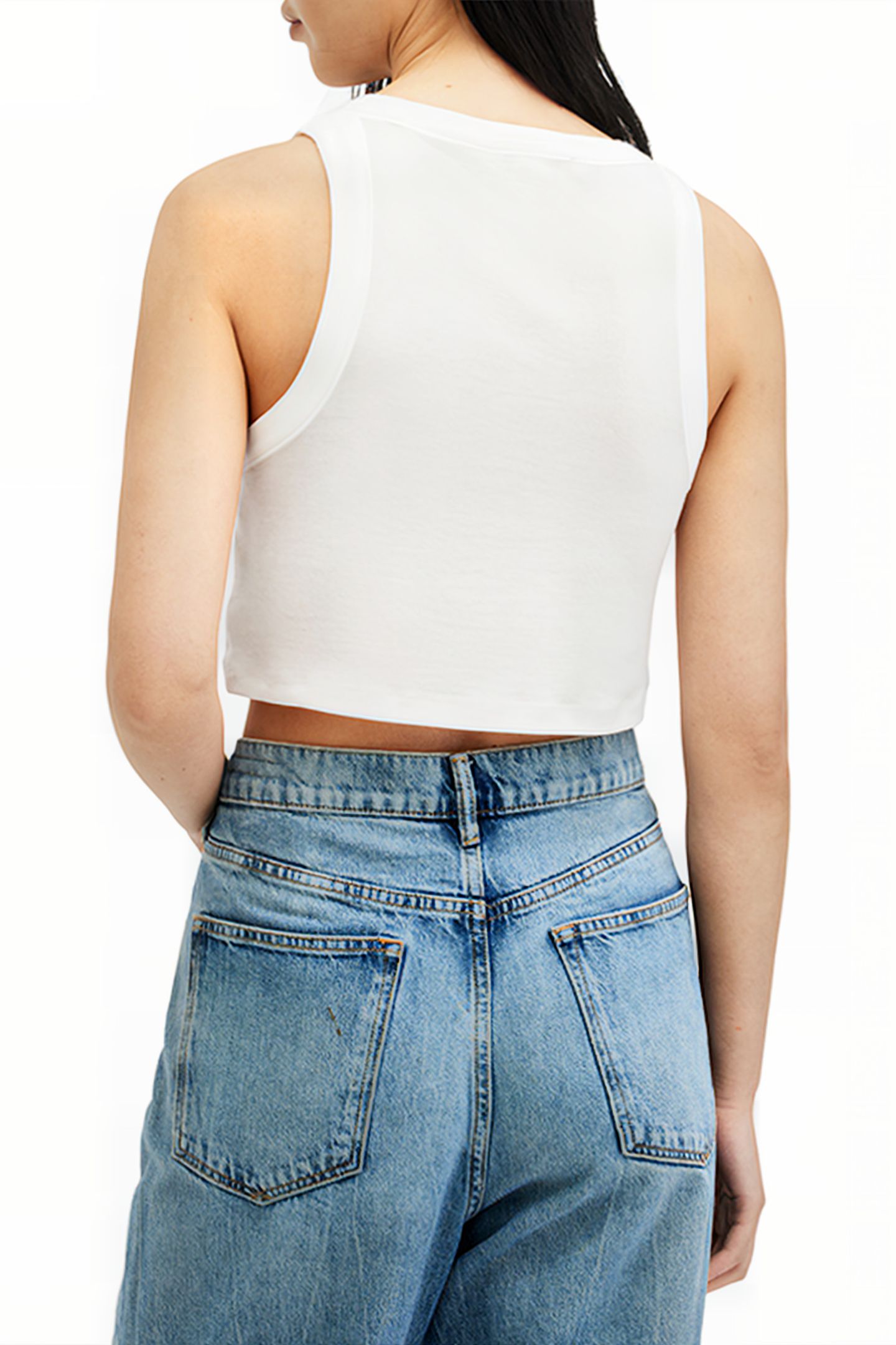 RINA CROPPED TANK OPTIC WHITE 2