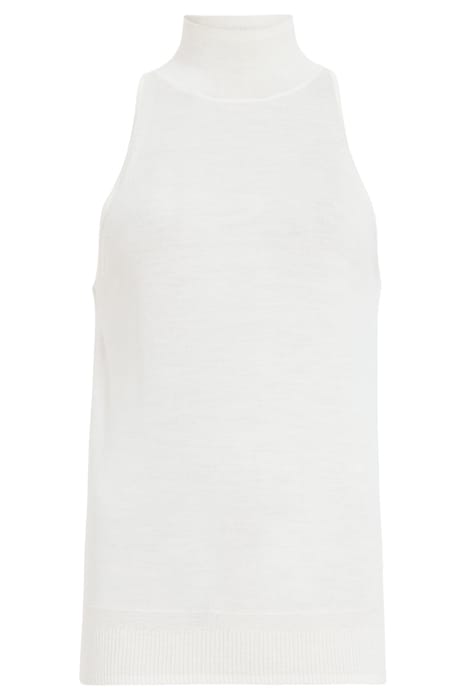 CONNIE ROLL NECK CHALK WHITE 4