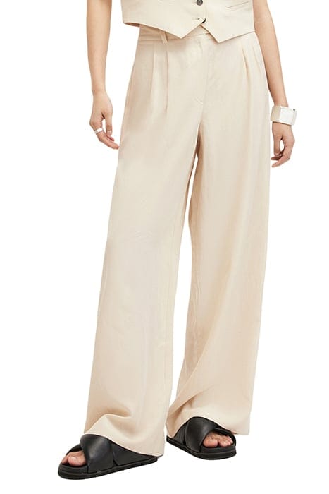 DERI LYN TROUSER CREAM WHITE 1