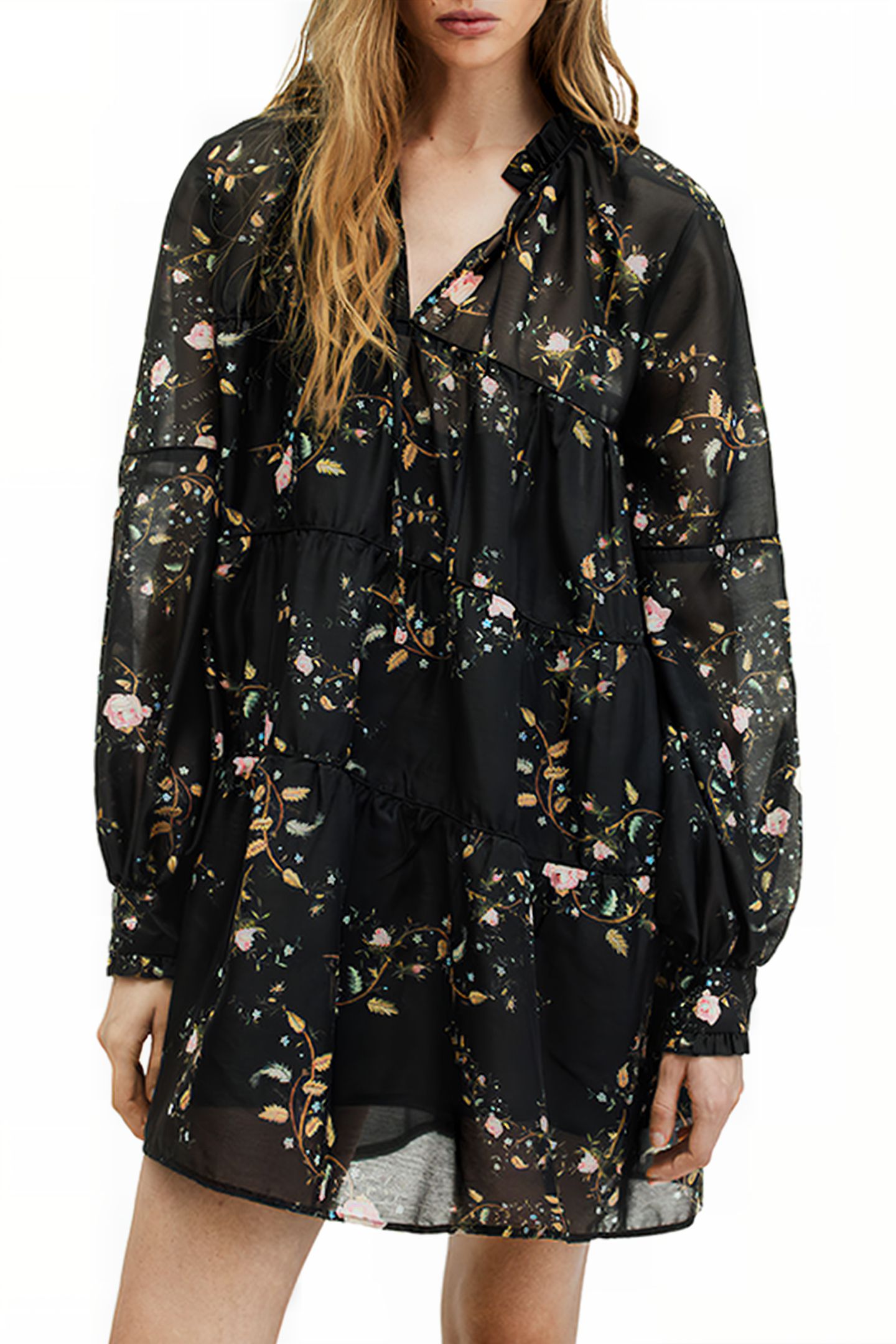 MINDY OTO DRESS BLACK 1