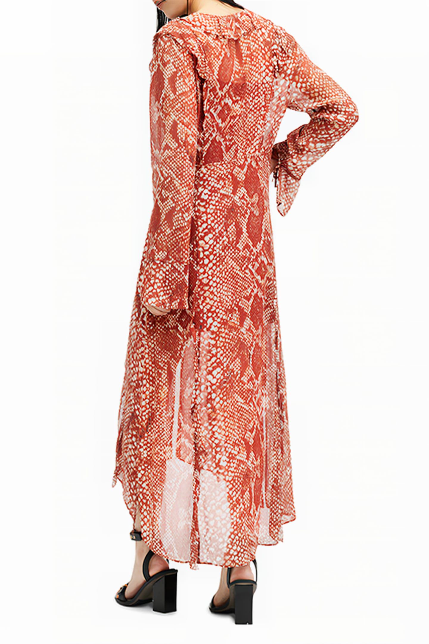 LIANA WAIMEA DRESS RED CLAY 2