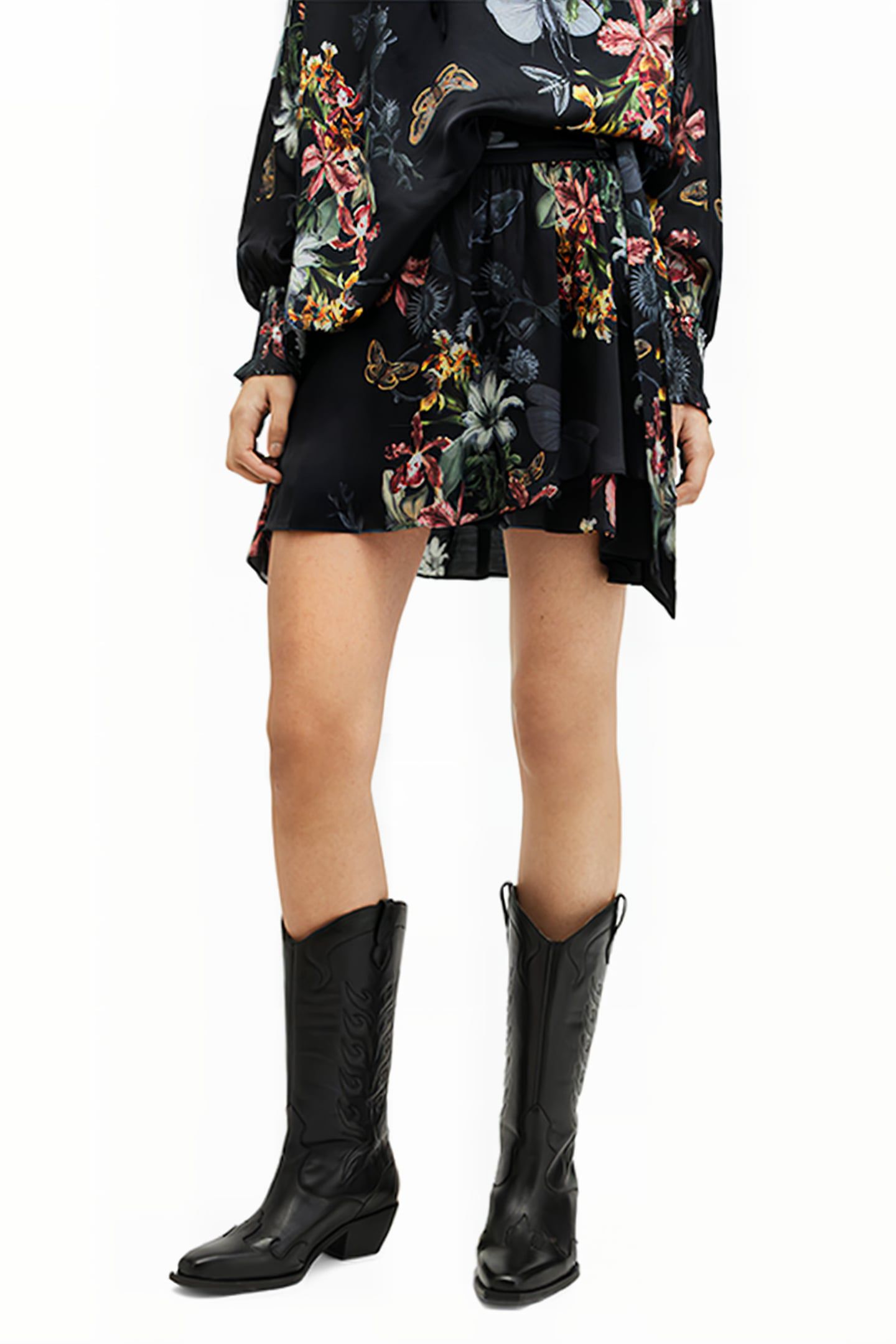 MARIA SANIBEL SKIRT BLACK 1