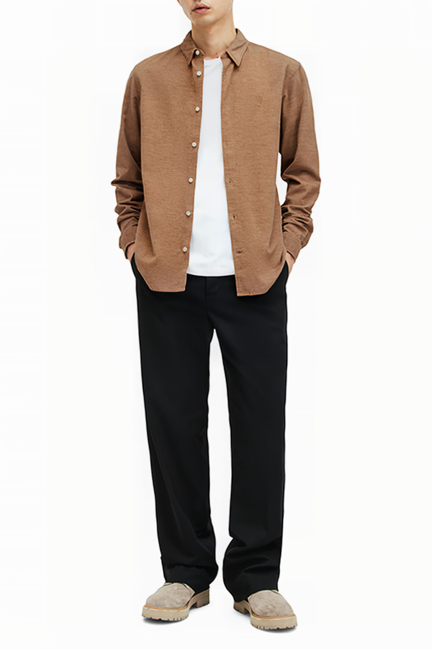 LORELLA LS SHIRT CAMEL BROWN 3