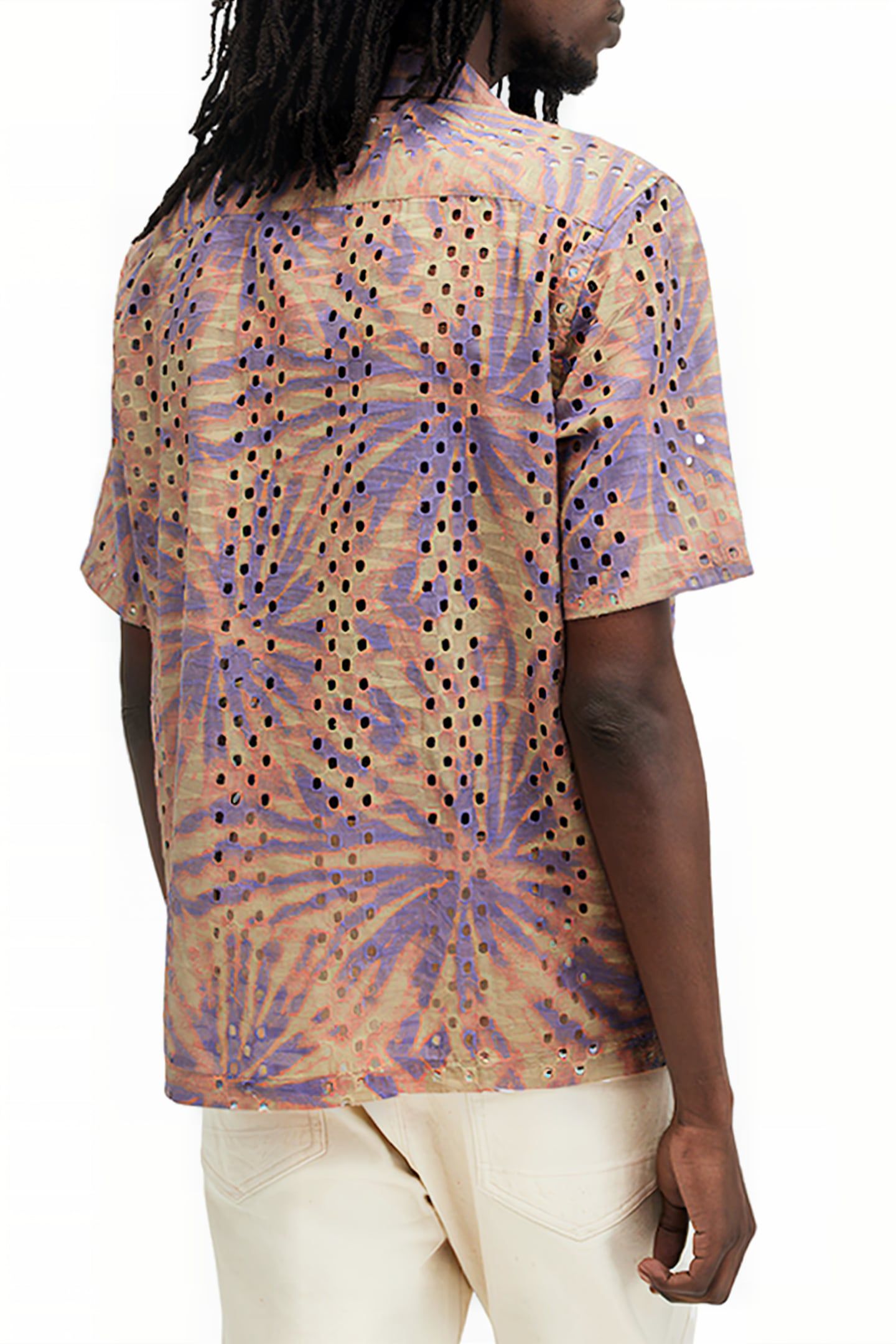YUCCA SS SHIRT PASTEL/SEPIA BRWN 2